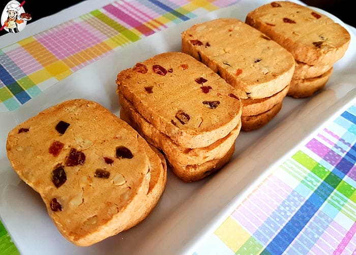 Tutti Fruitti Cookies