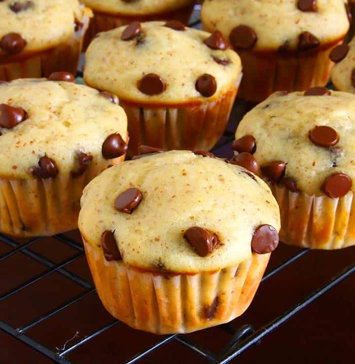 Peanut Butter Banana Muffins