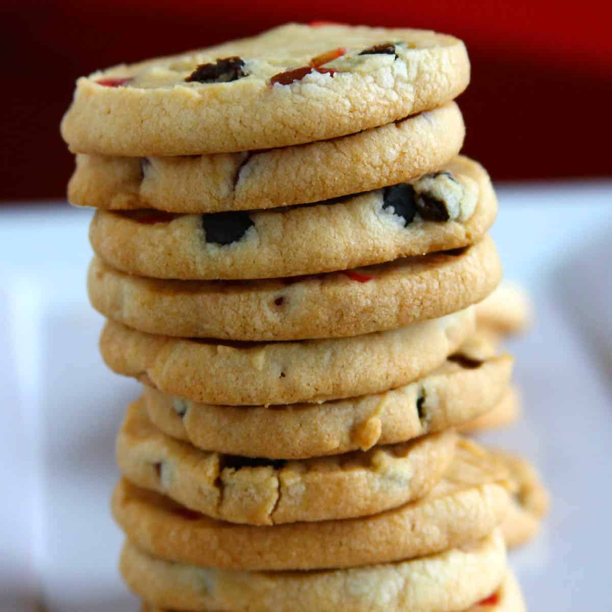 Stacked Christmas Cookies