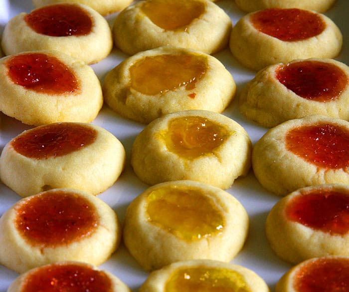 Thumbprint Cookies (Egg-Free)