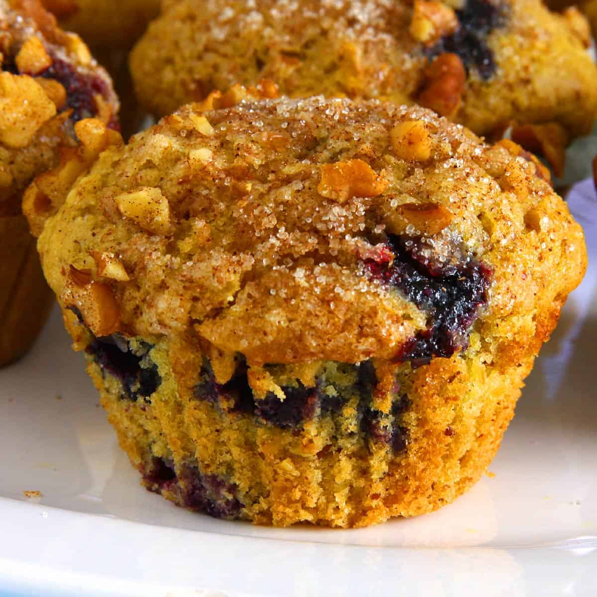 Vegan Blueberry Orange Muffins