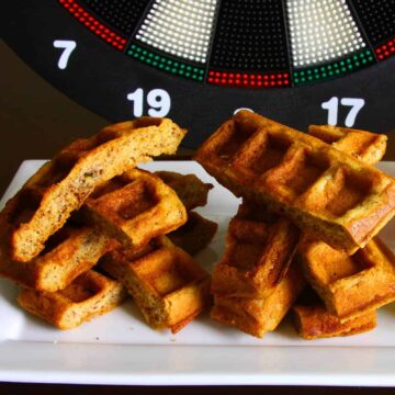 Banana Bread Waffles