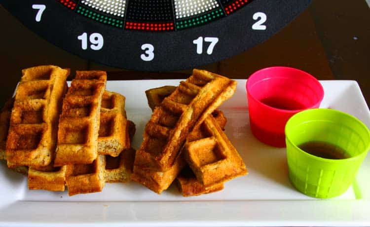 Banana Bread Waffles