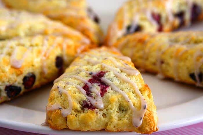 The BEST Blueberry Scones