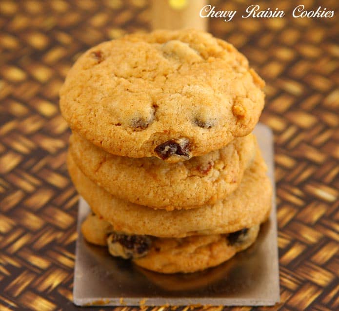 Soft Raisin Cookies