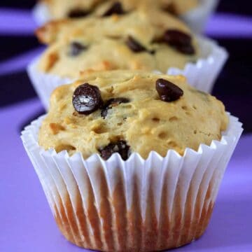 Chocolate Chip Peanut Butter Cupcakes