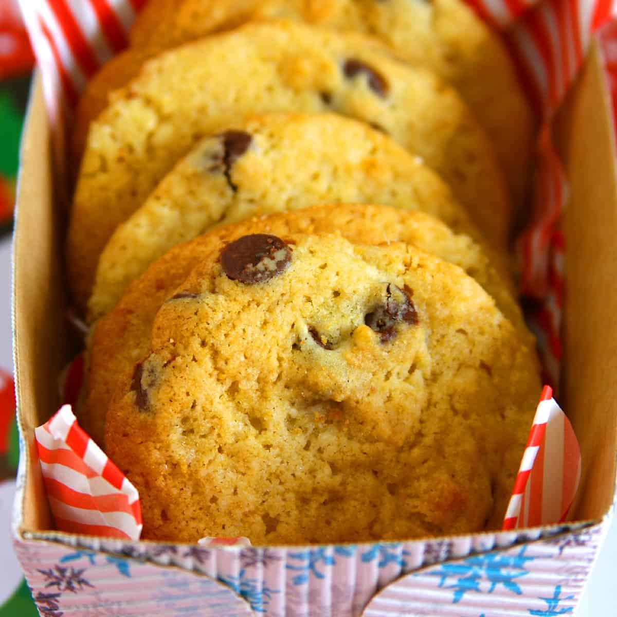 Chocolate Chip Yogurt Cookies