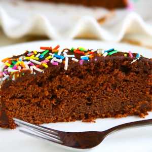 Egg Free Chocolate Fudge Cake