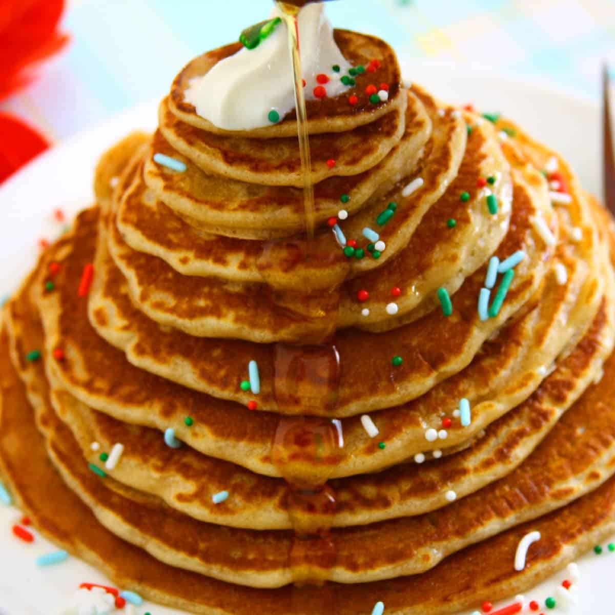 Christmas Tree pancakes