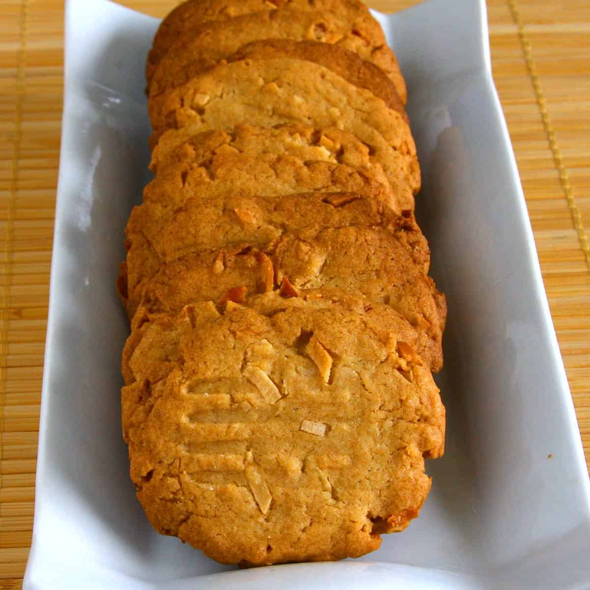 Coconut Washboard Cookies