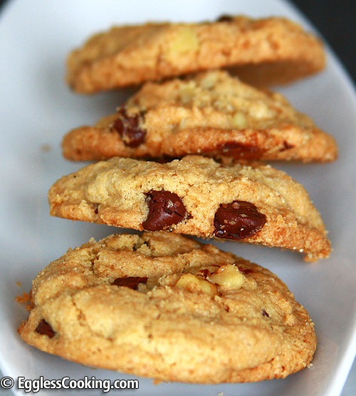 Oats Brown Rice Chocolate Chips Cookies