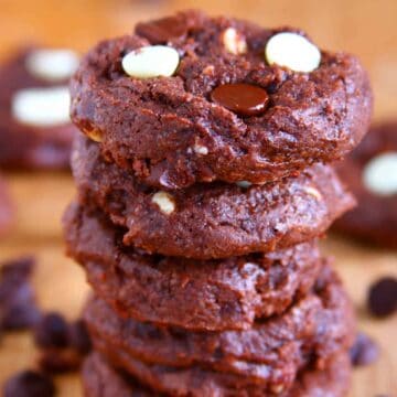 Double Chocolate Chip Cookies