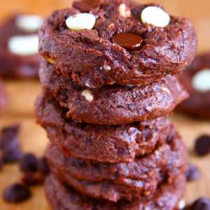 Double Chocolate Chip Cookies