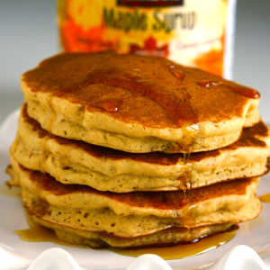 Easy Peanut Butter Pancakes