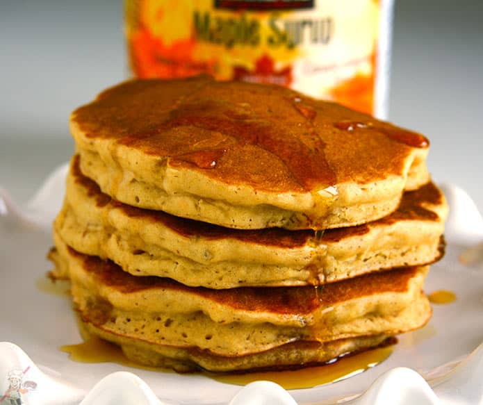 Easy Peanut Butter Pancakes