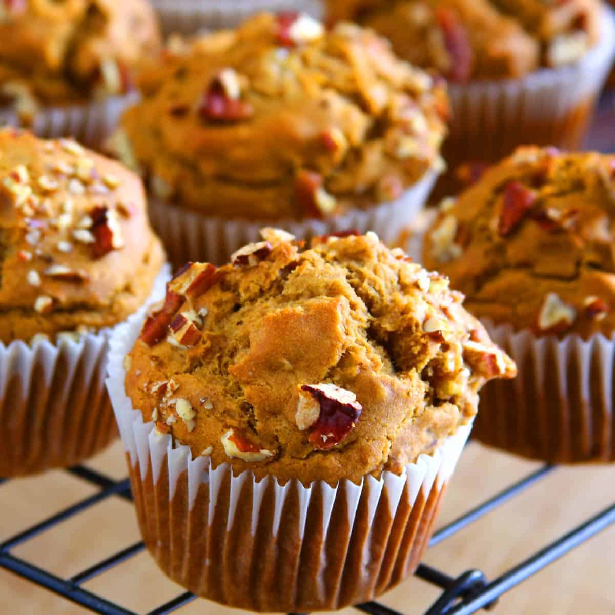 Egg-free Banana Pecan Muffins