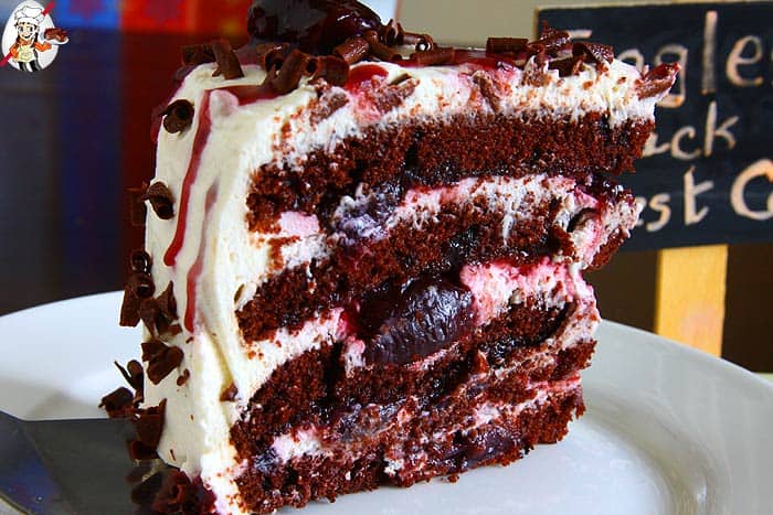 Egg-free Black Forest Cake