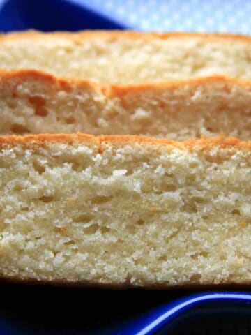 Eggless Pound Cake Using Silken Tofu