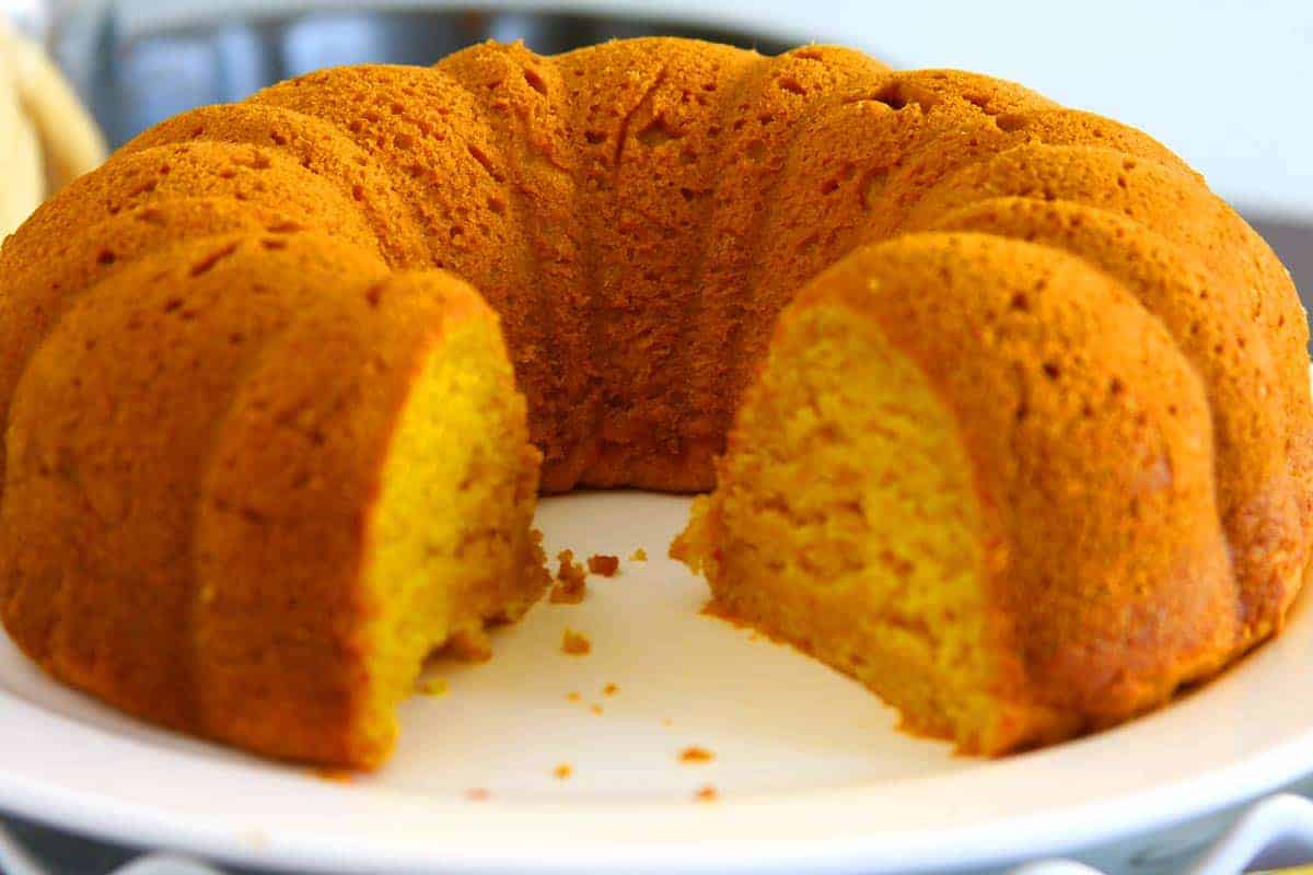 Egg Free Pumpkin Pound Cake