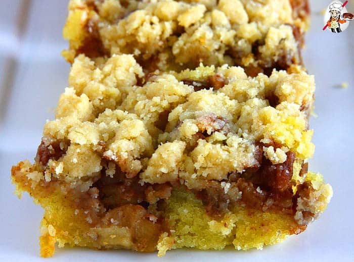 Eggless apple pie cake recipe