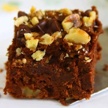 Eggless Applesauce Brownies