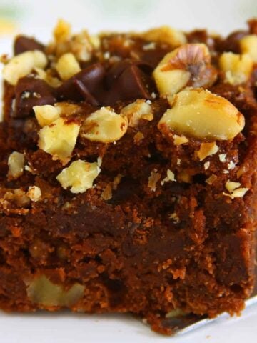 Eggless Applesauce Brownies