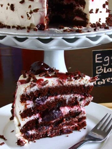 Eggless Black Forest Cake