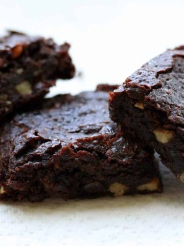 Eggless Brownies using Silken Tofu