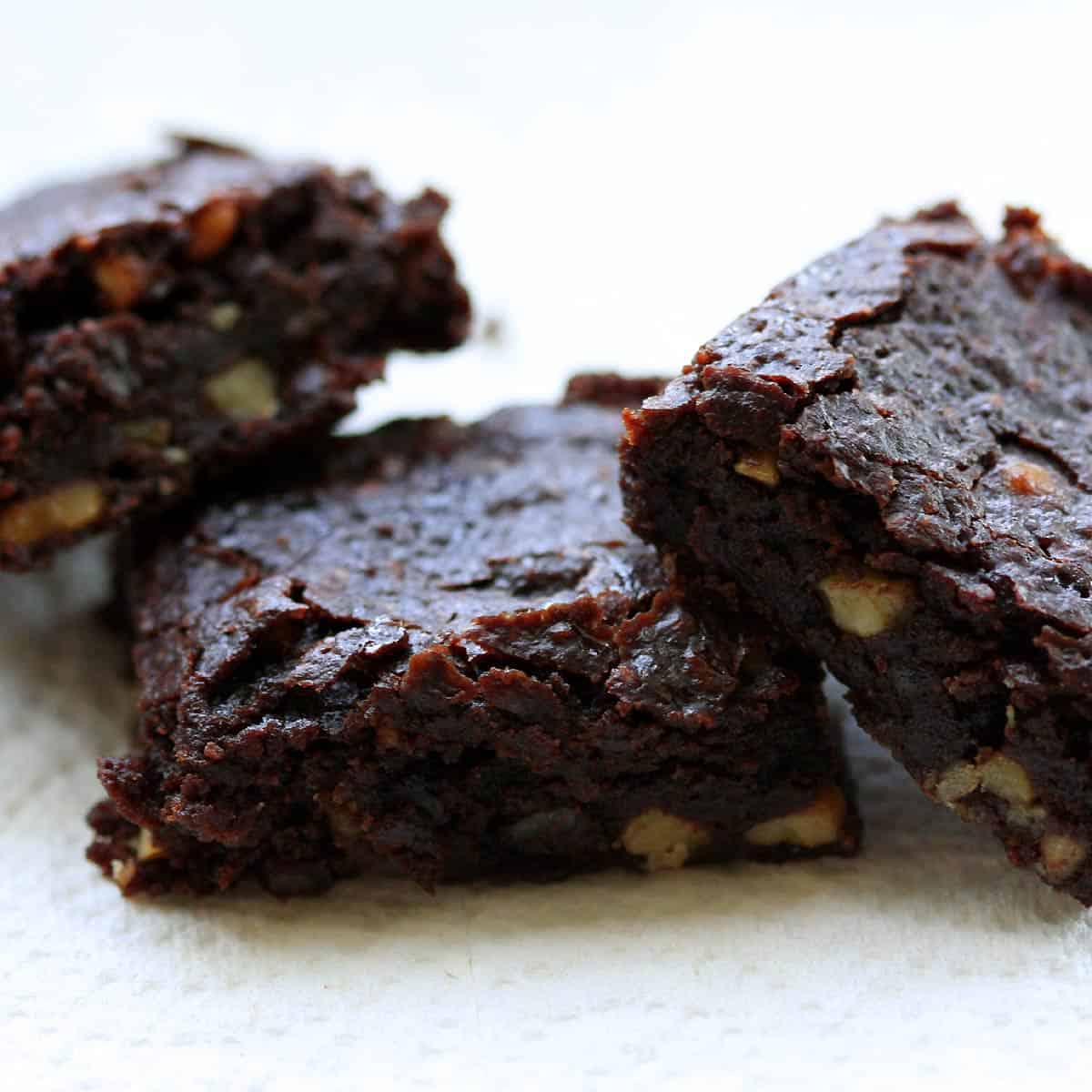 Eggless Brownies using Silken Tofu