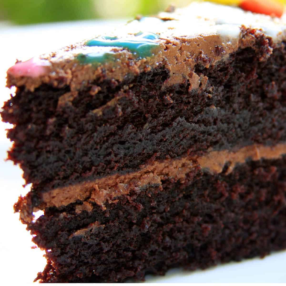 Eggless Chocolate Cake