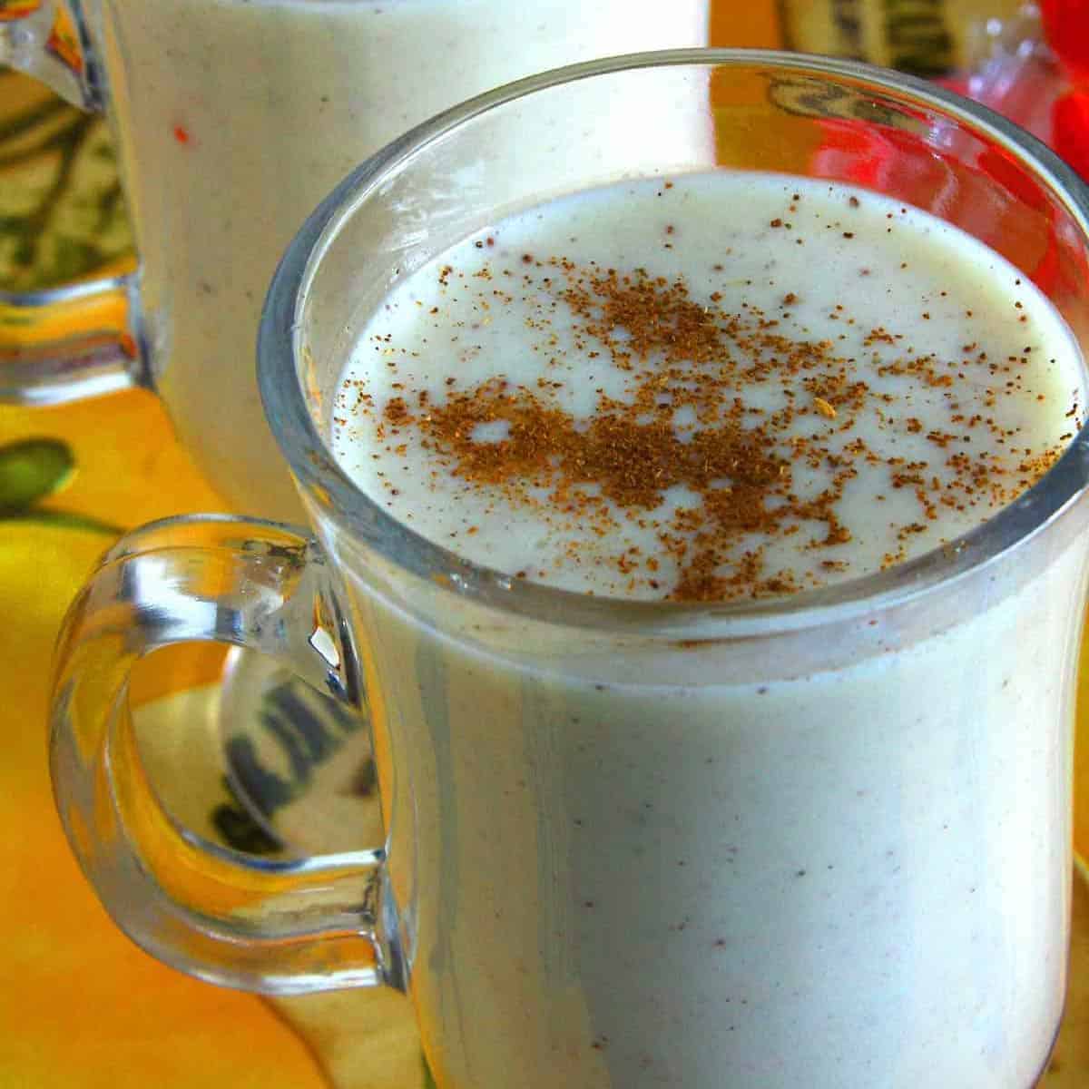 eggless eggnog recipe