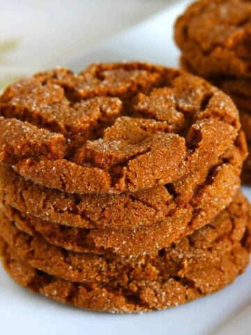 Eggless Ginger Cookies