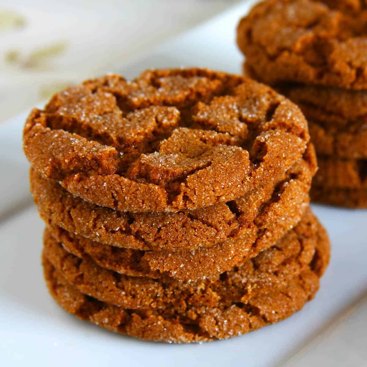 Eggless Ginger Cookies