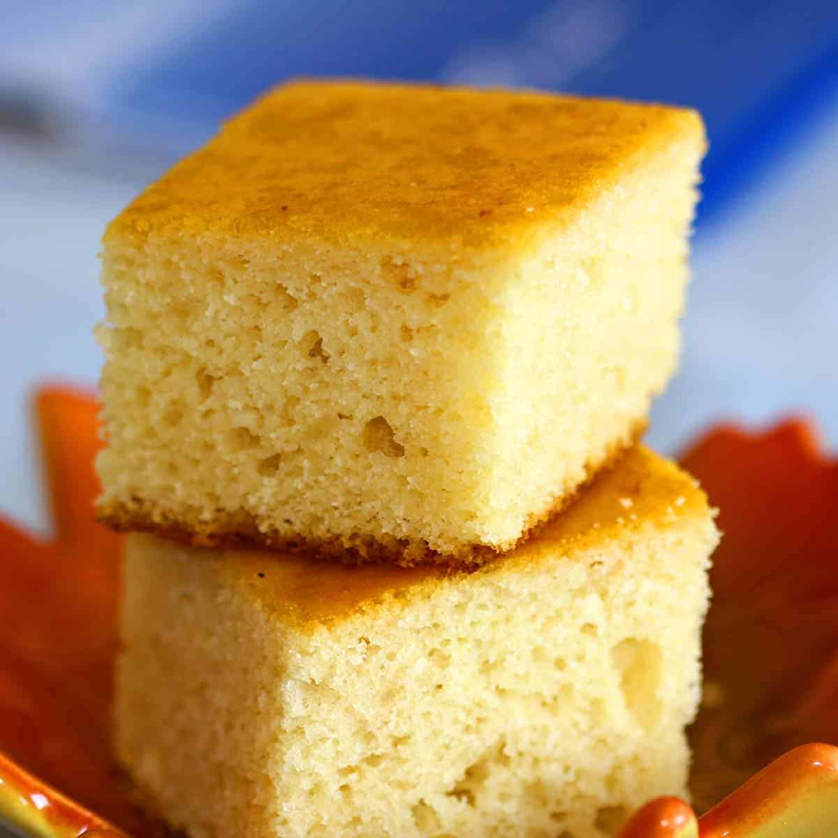 Eggless Vanilla Cake