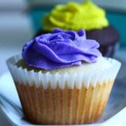 Eggless Vanilla Cupcakes