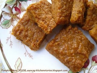 Pumpkin halwa