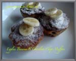 Priya's Eggless Banana and Chocolate Chip Muffins