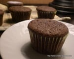 Sweatha's Eggless Chocolate and Sour Cream Cupcakes