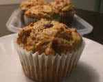 Eggless Carrot Muffins