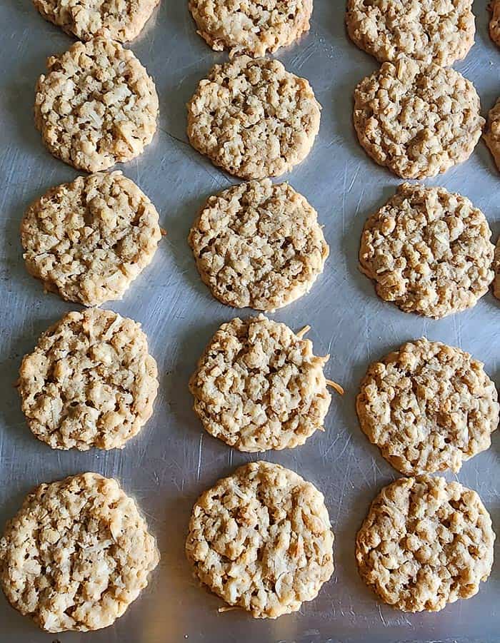 Baked Ranger Cookies