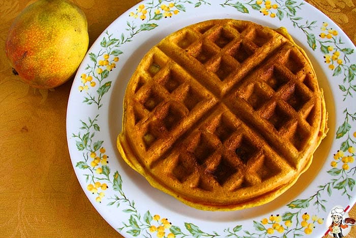 Mango Waffles