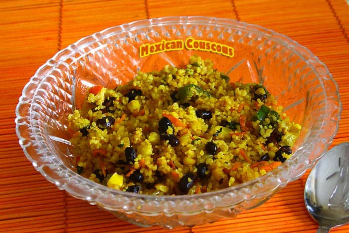 Mexican couscous salad