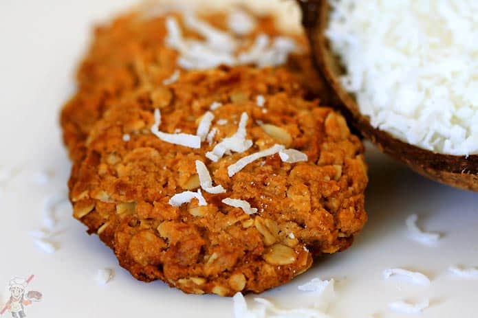 Egg Free Oatmeal Coconut Cookies