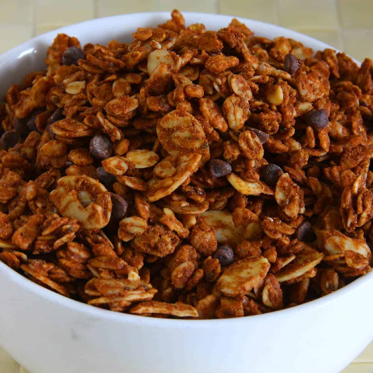 Peanut Butter Chocolate Granola