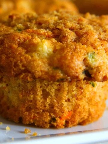 pineapple carrot buttermilk muffins