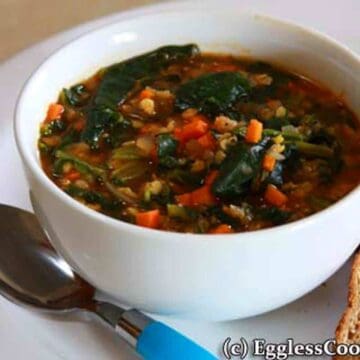 Red Lentil Vegetable Soup