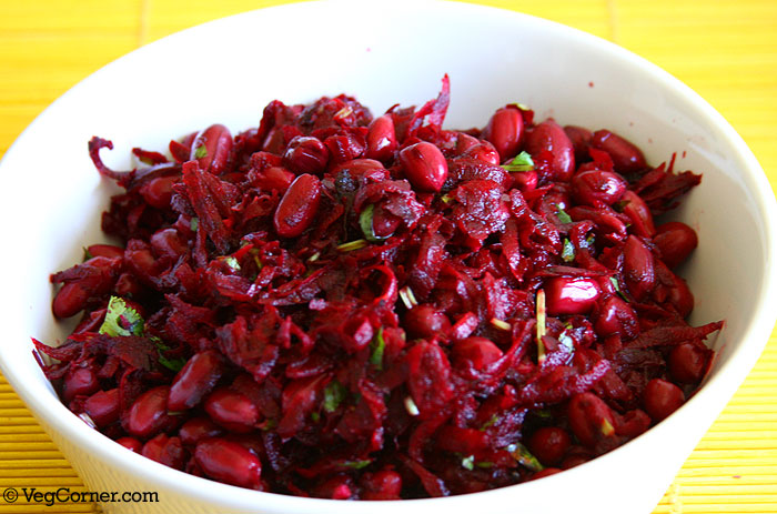 Beets and Peanut Salad