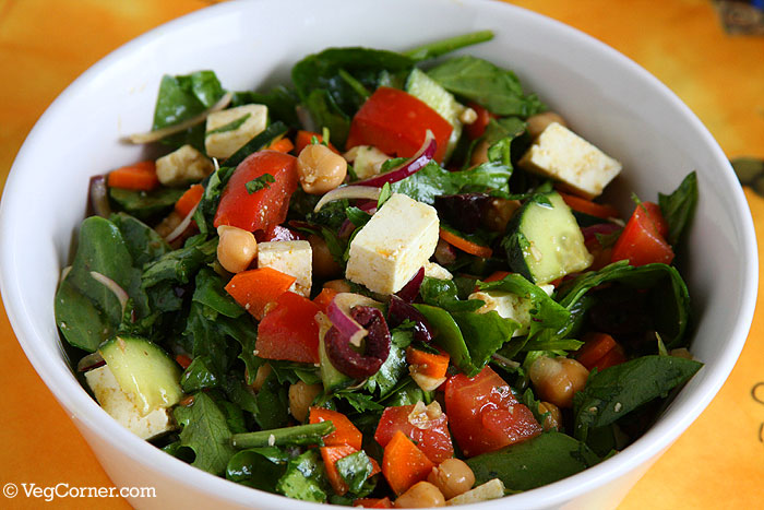 Indo Greek Salad