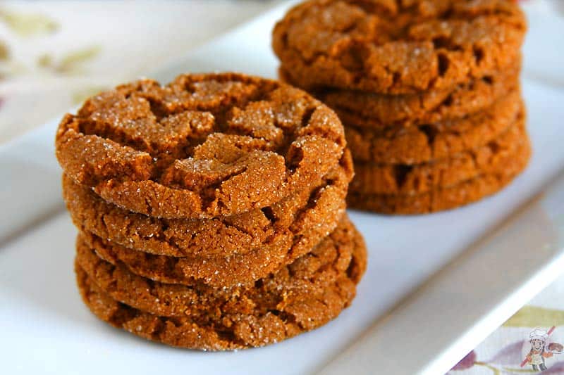 Eggless Ginger Cookies