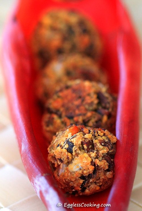 Banana Flower Lentil Patties